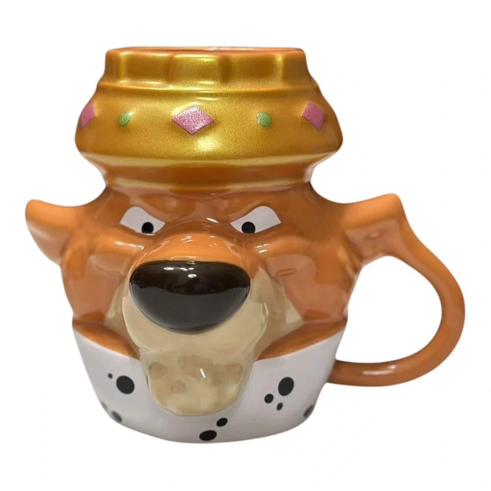 Disney Store Robin Hood Prince John 3D Sculpted Mug NWT - Picture 1 of 8